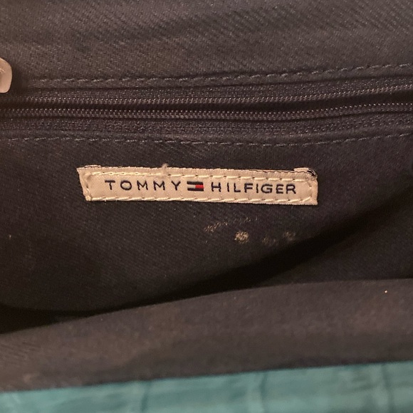 Vintage Tommy Hilfiger Turquoise Shoulder Bag - Picture 5 of 7
